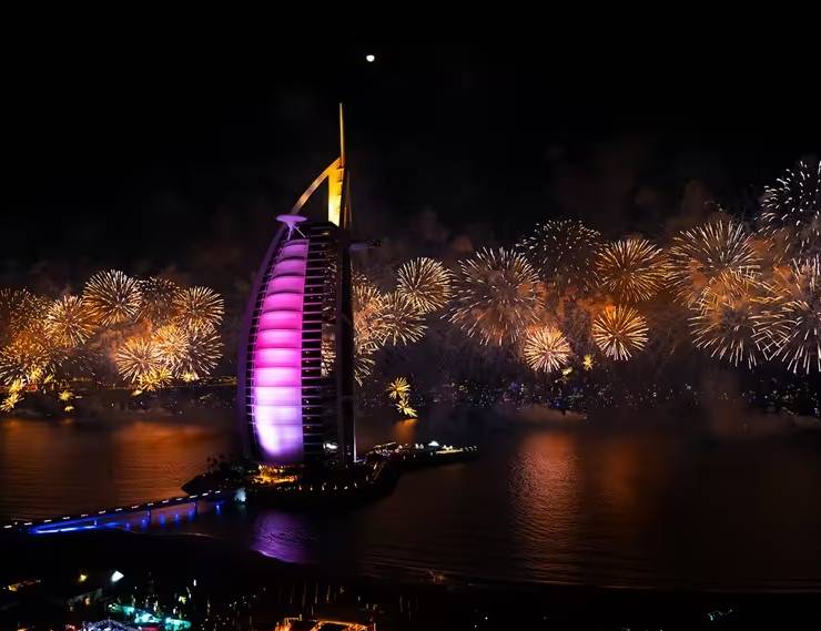 New Year's Eve at Burj Al Arab