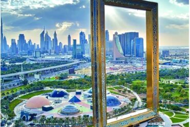 Der Dubai Frame - ein Panoramablick