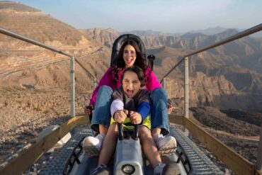 121.000 Abenteurer nutzten auf dem Jebel Jess die längste Rutsche der Welt