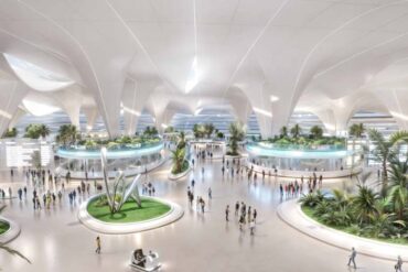 Der Flughafen Al Maktoum treibt das Entstehen einer neuen Stadt in Dubai voran