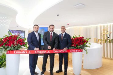 Emirates eröffnet in Hongkong sein erstes Geschäft im Fernen Osten