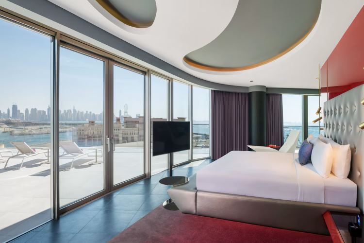 فنادق تسمح باصطحاب الحيوانات الأليفة فندق دبليو دبي بالم