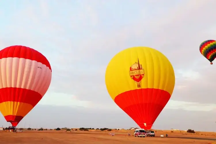 بالون ادفنشر دبي 8 بالون ادفنشر رحلة استثنائية