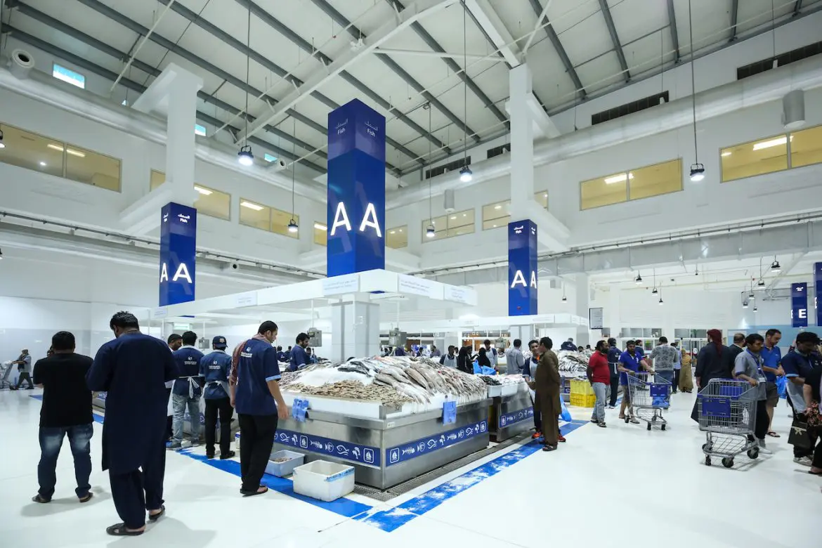 سوق السمك دبي الواجهة البحرية