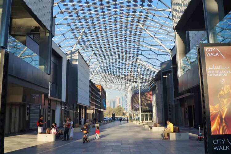 مميزات منطقة سيتي ووك دبي