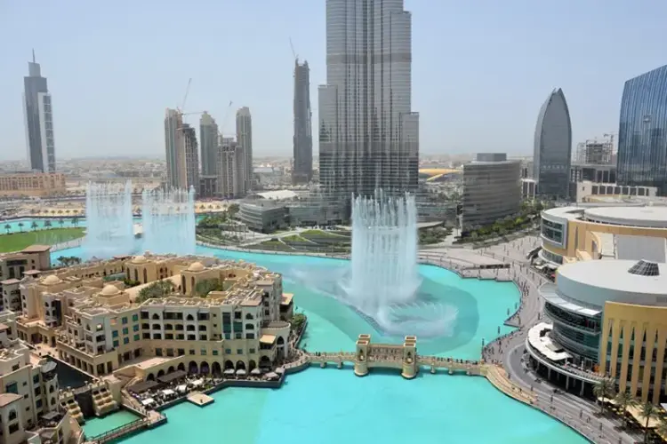 ممشى نافورة دبي الراقصة 10 نــافورة دبي الراقصة