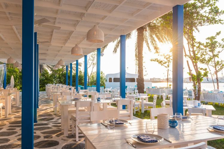 مطعم فيش بيتش تافرنا دبي