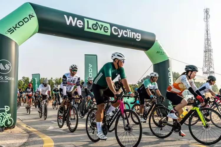 SKODA UAE Cycling Challenge
