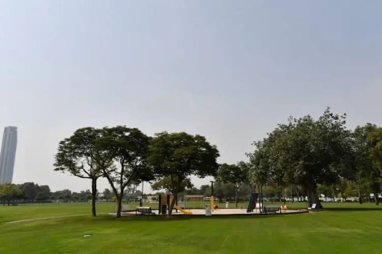 المساحات الخضراء فى حديقة الصفا