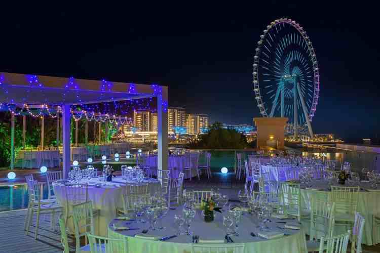 قاعات الزفاف فندق اوشن فيو دبي 