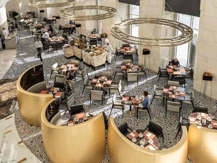 فندق شانغريلا دبي - تجربة الطعام والمشروبات