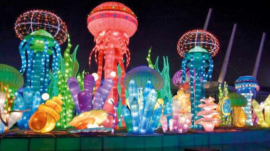 معلومات التواصل مع حديقة دبي جاردن جلو 