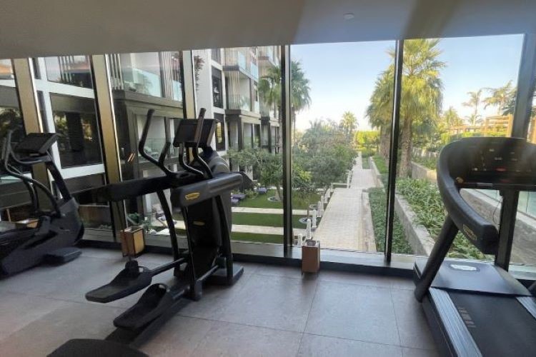 نادي اللياقة البدنية في فندق بانيان تري دبي