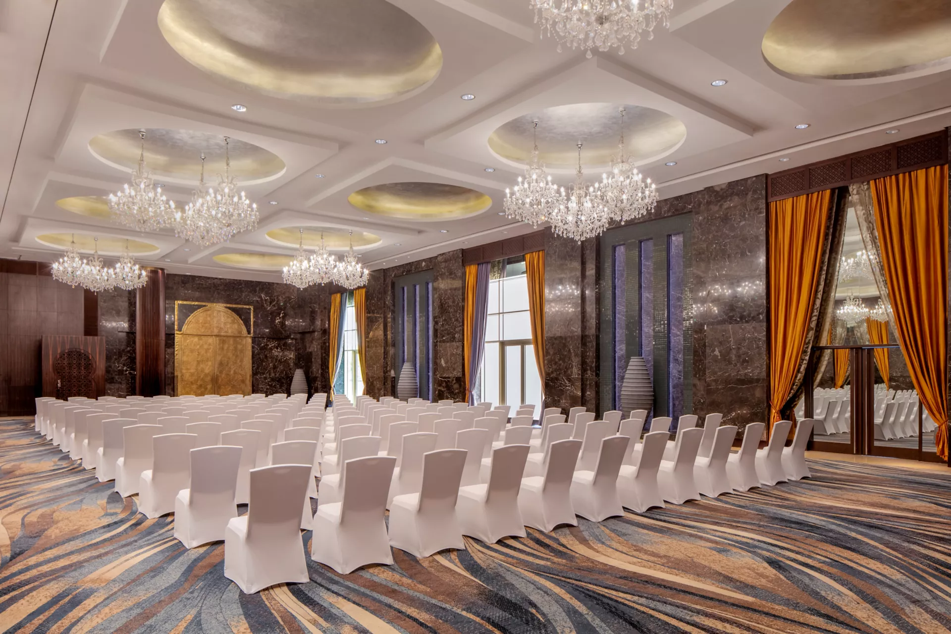 قاعات زفاف فندق رافلز دبي