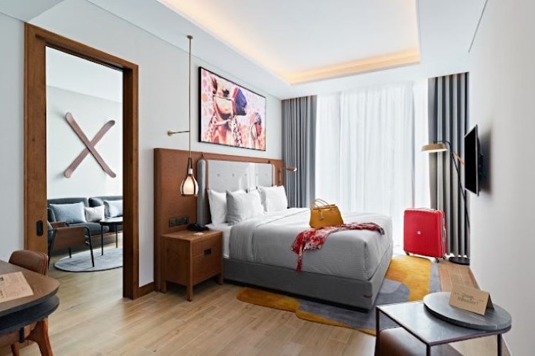 غرف واجنحة فندق ريفيير دبي