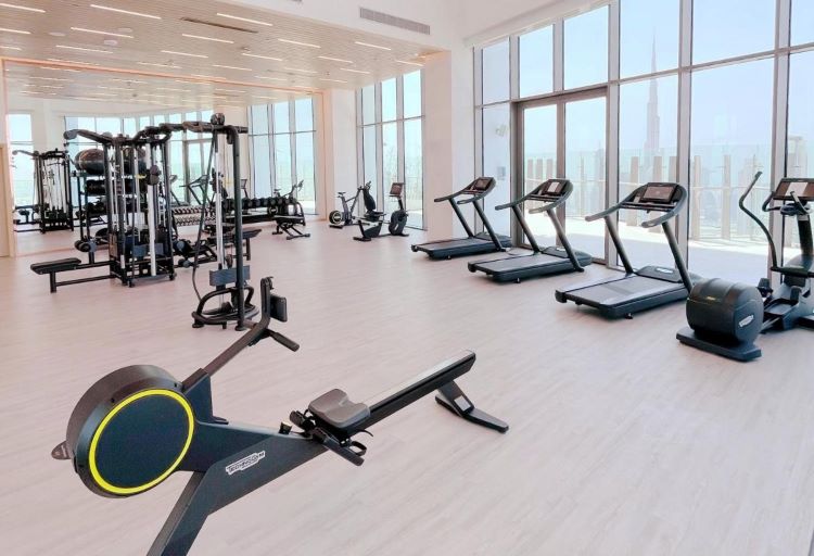 النادي الصحي في فندق SLS دبي