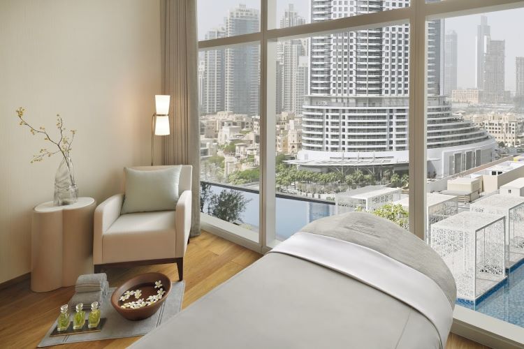 فندق العنوان دبي مول: إقامة فندقية لا مثيل لها 10 النادي الصحي في فندق العنوان دبي مول