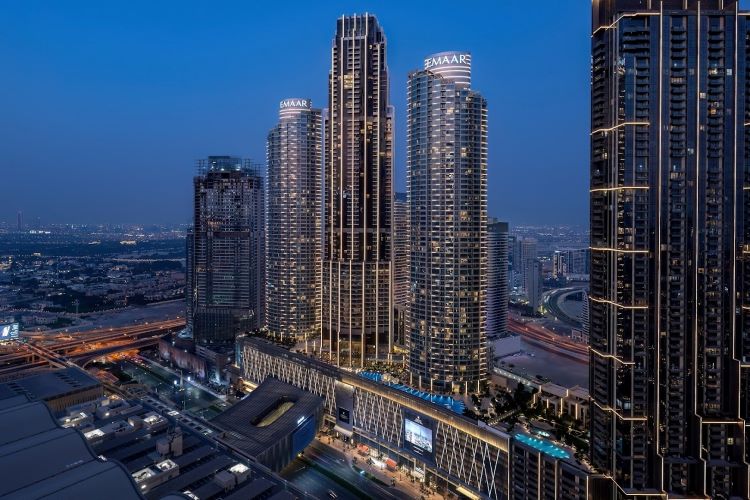 فندق العنوان دبي مول: إقامة فندقية لا مثيل لها 1 فندق العنوان في دبي مول