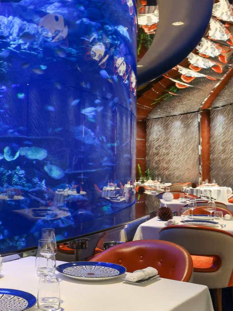 فندق برج العرب - تجربة الطعام