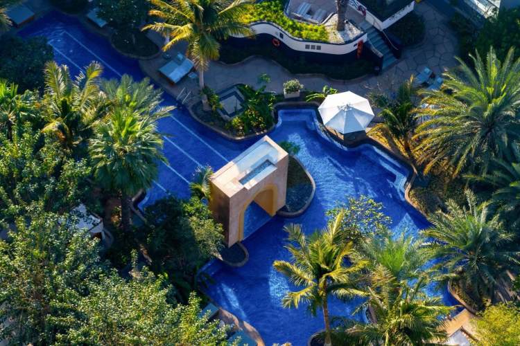 النادي الصحي في فندق كونراد دبي