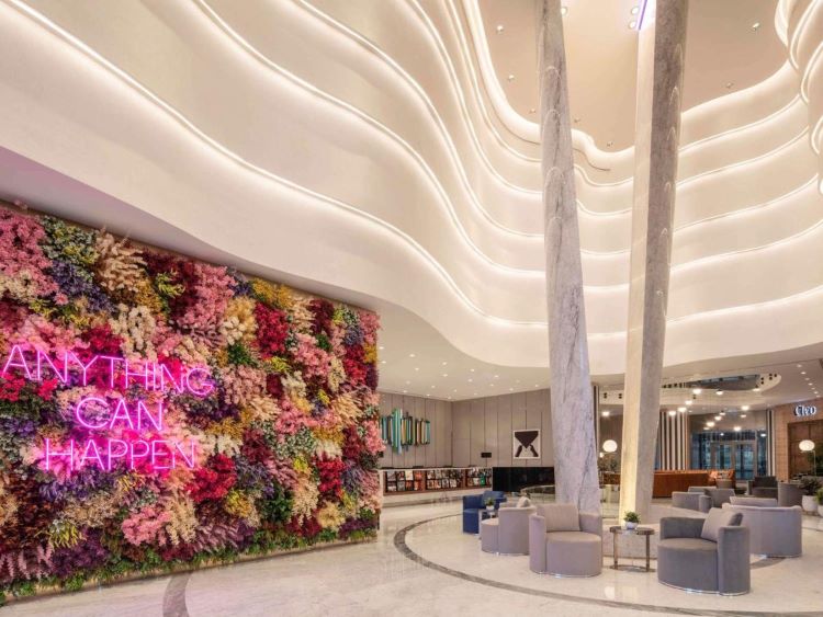 فندق هايد دبي: علامة تجارية للراحة والمرح 16 قاعات الزفاف في فندق هايد دبي