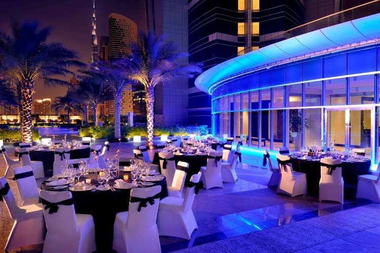  قاعات الزفاف في فندق جي دبليو ماريوت مارينا