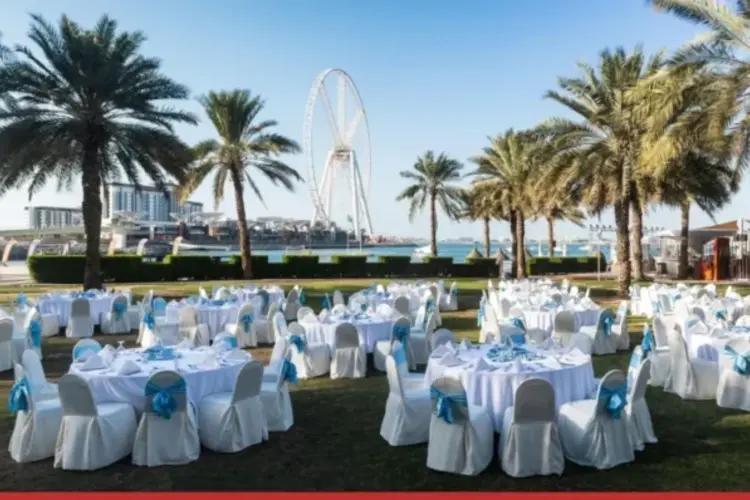 قاعات الزفاف منتجع شيراتون جميرا بيتش