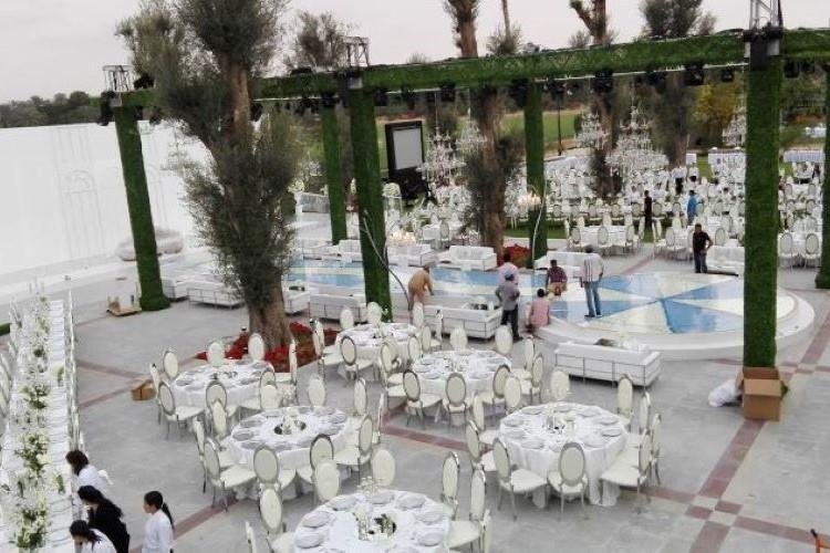 قاعات زفاف منتجع ميليا ديزرت بالم