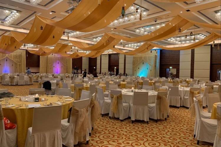 قاعات زفاف منتجع ويستن دبي