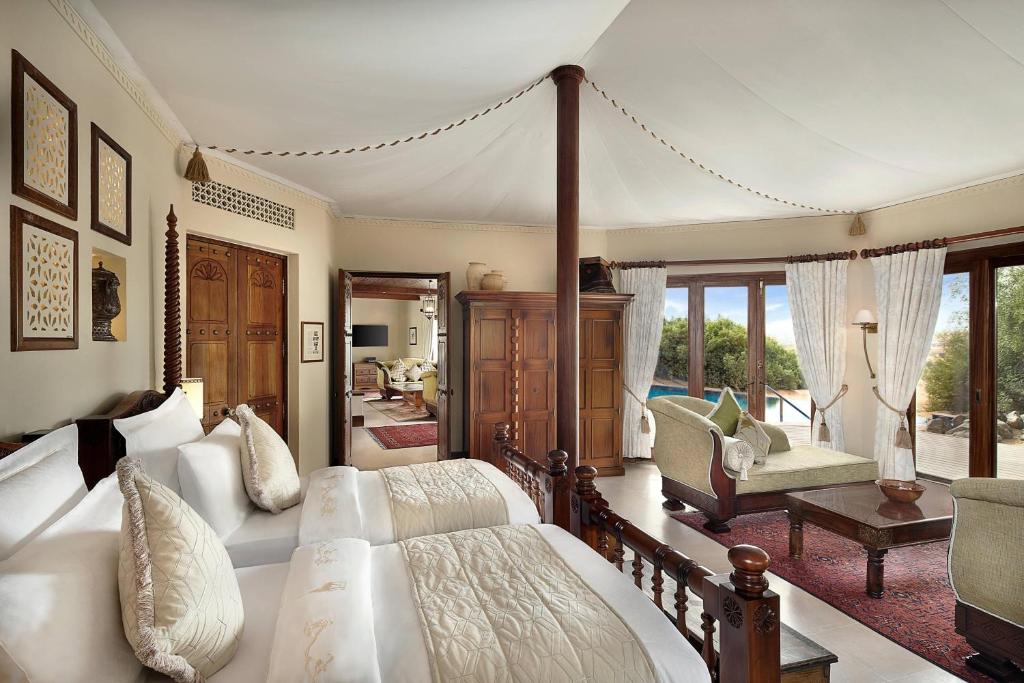 منتجع المها الصحراوي 4 غرف منتجع المها الصحراوي