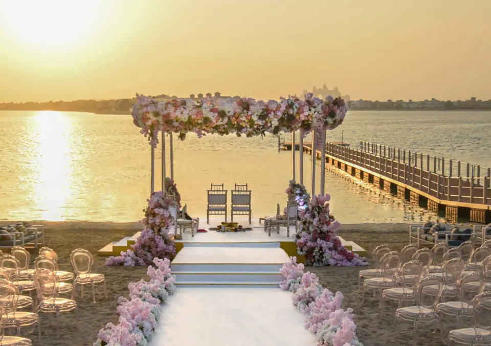 قاعات الزفاف منتجع وسبا تاج إكزوتيكا دبي