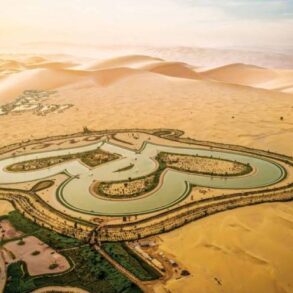 Al Qudra Seen in Dubai