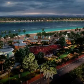 Entwicklung des Strandes von Al Mamzar